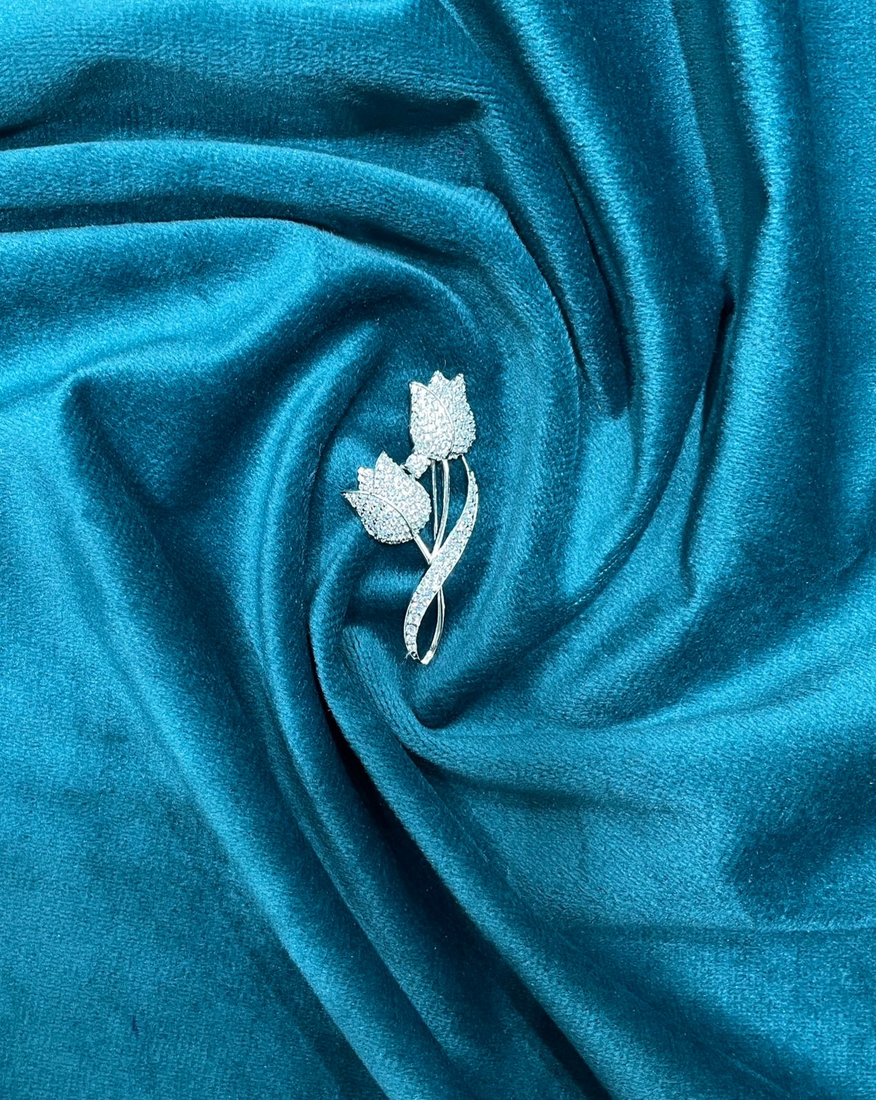 Rose Designer Brooch